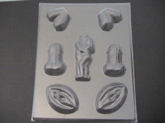 263x Assorted Pieces Adult Chocolate Candy Mold